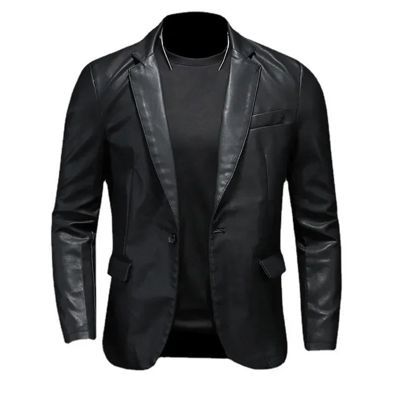 Mortani Forma Leather Blazer