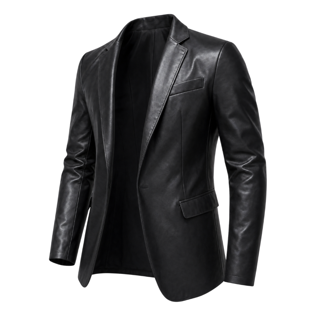 Mortani Forma Leather Blazer