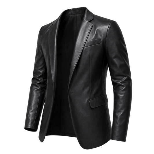 Mortani Forma Leather Blazer