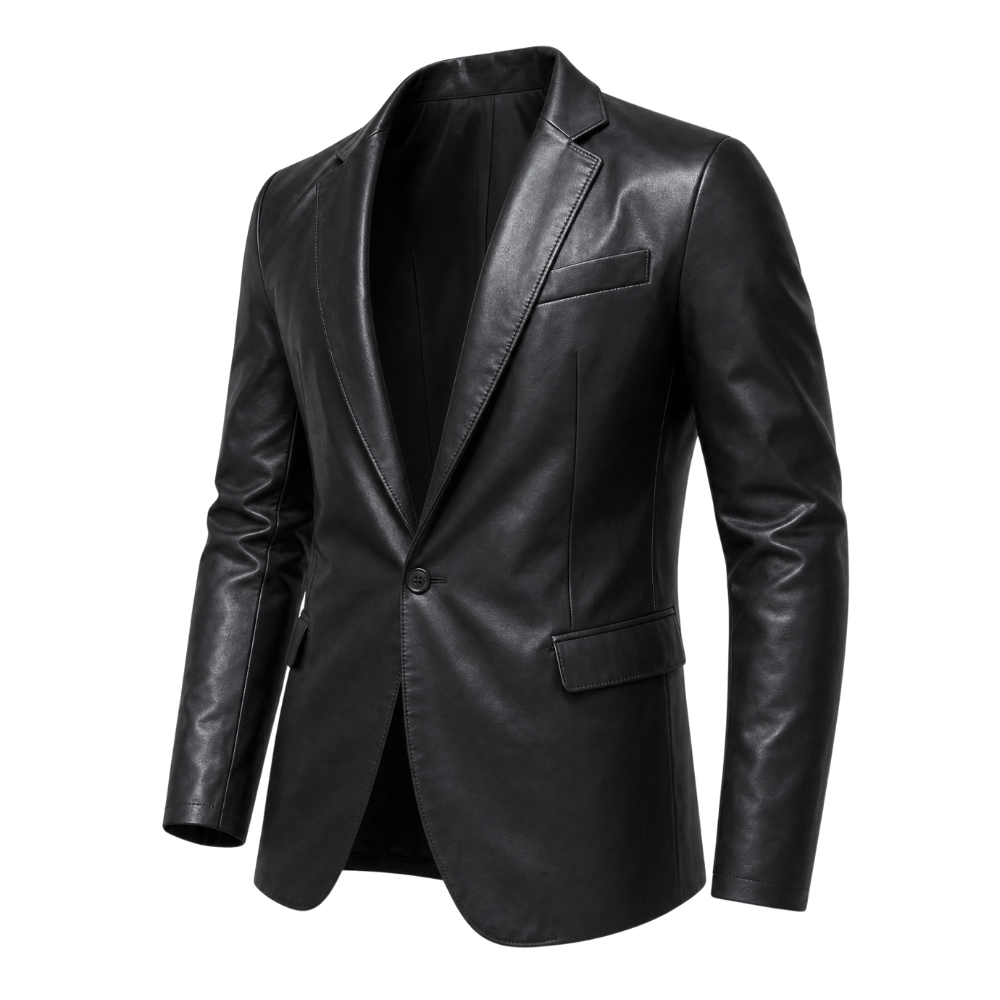 Mortani Forma Leather Blazer