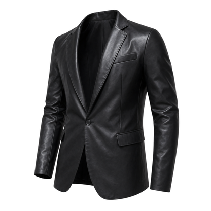 Mortani Forma Leather Blazer