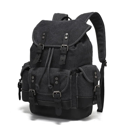 Mortani Ombra Vintage Canvas Backpack