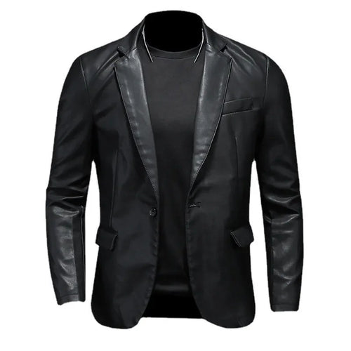 Mortani Forma Leather Blazer