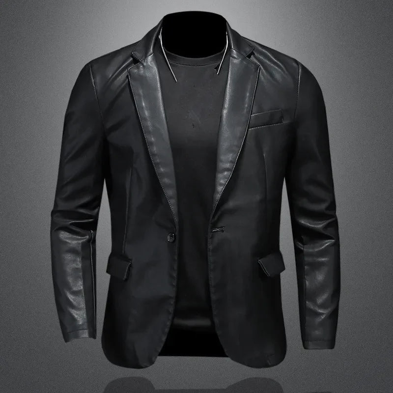 Mortani Forma Leather Blazer