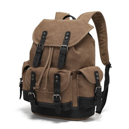 Mortani Ombra Vintage Canvas Backpack